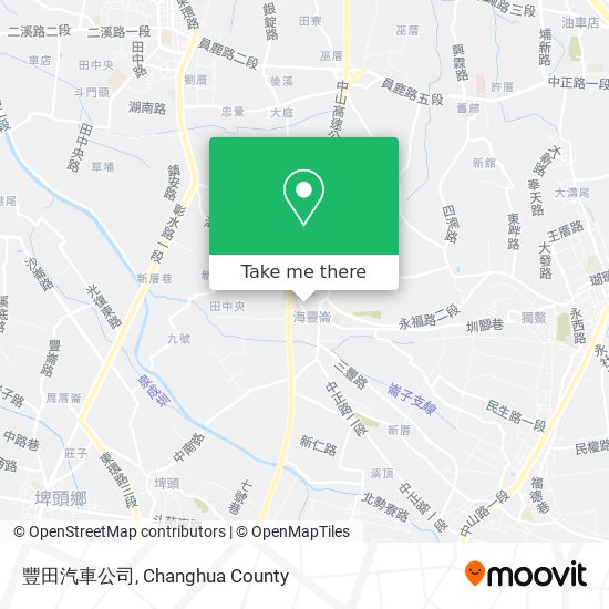豐田汽車公司地圖
