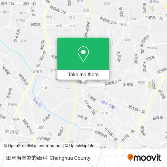 田尾海豐崙彩繪村 map