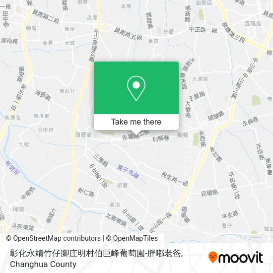 彰化永靖竹仔腳庄明村伯巨峰葡萄園-胖嘟老爸 map