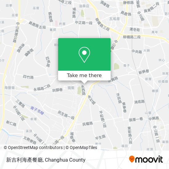 新吉利海產餐廳 map