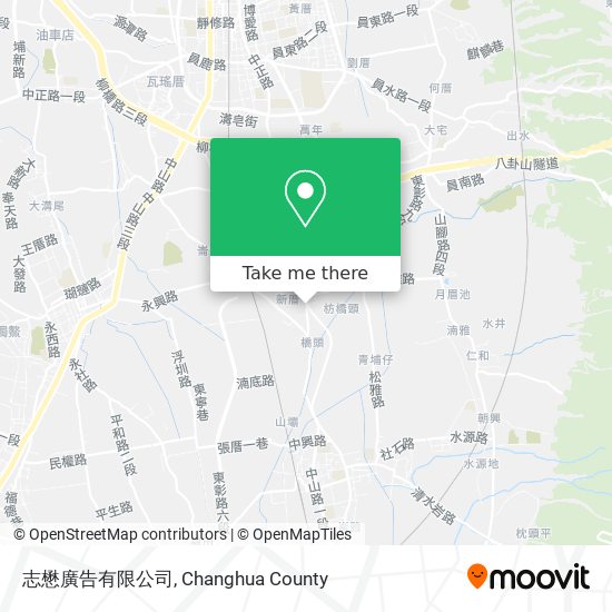 志懋廣告有限公司地圖
