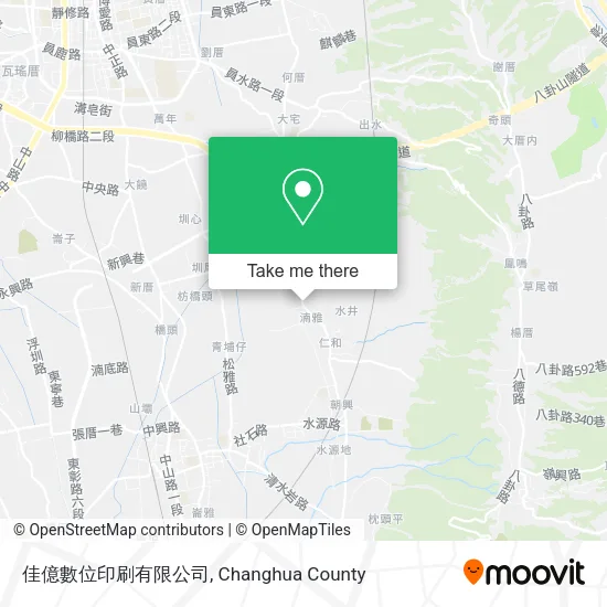 佳億數位印刷有限公司 map
