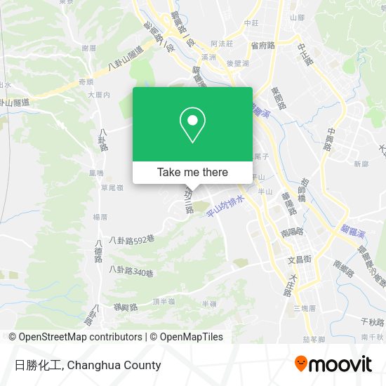 日勝化工 map