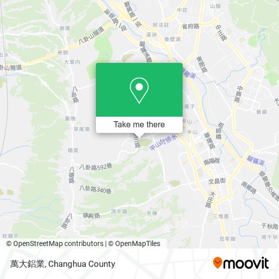 萬大鋁業地圖