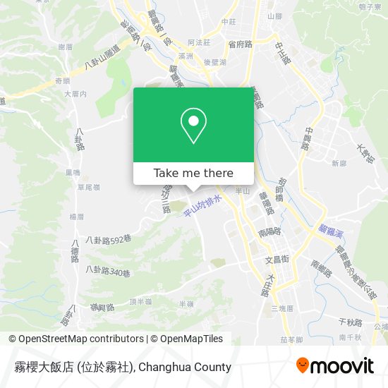 霧櫻大飯店 (位於霧社) map