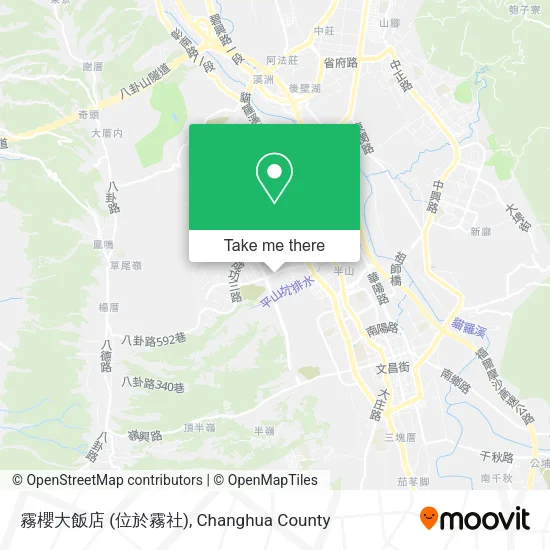 霧櫻大飯店 (位於霧社) map