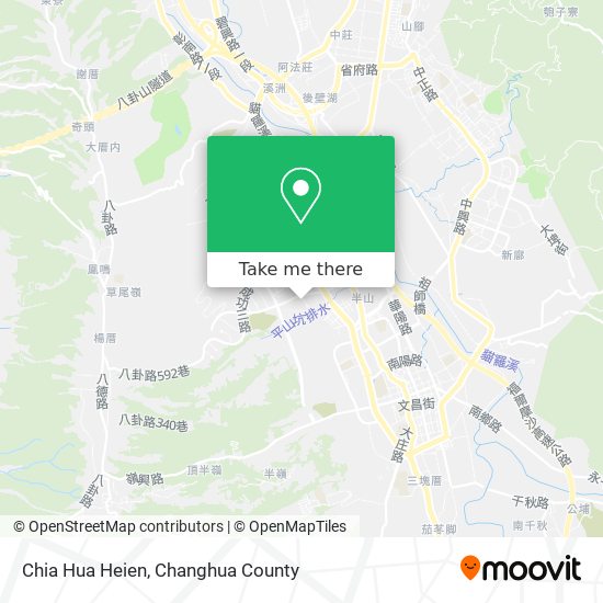 Chia Hua Heien map