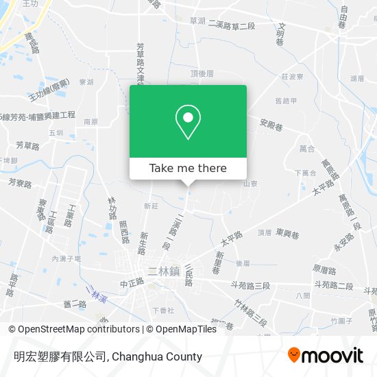 明宏塑膠有限公司 map