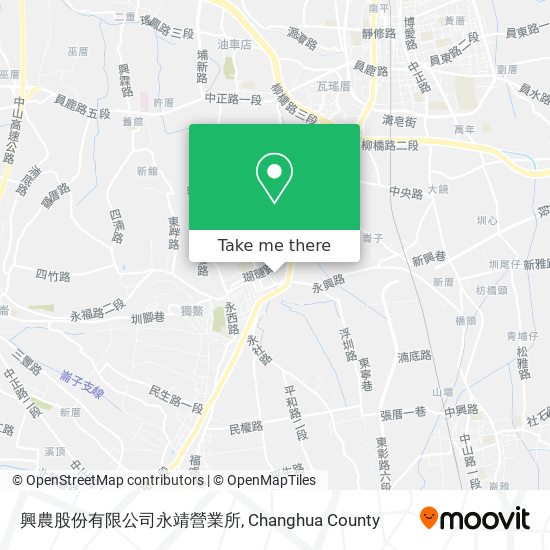 興農股份有限公司永靖營業所 map