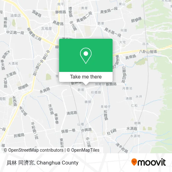 員林 同濟宮地圖