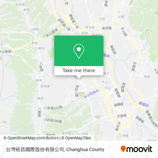 台灣裕昌國際股份有限公司 map