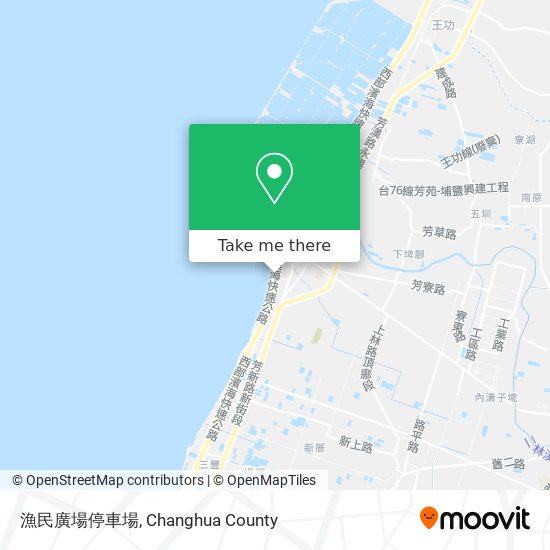 漁民廣場停車場 map