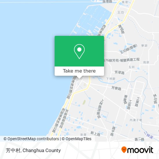 芳中村地圖