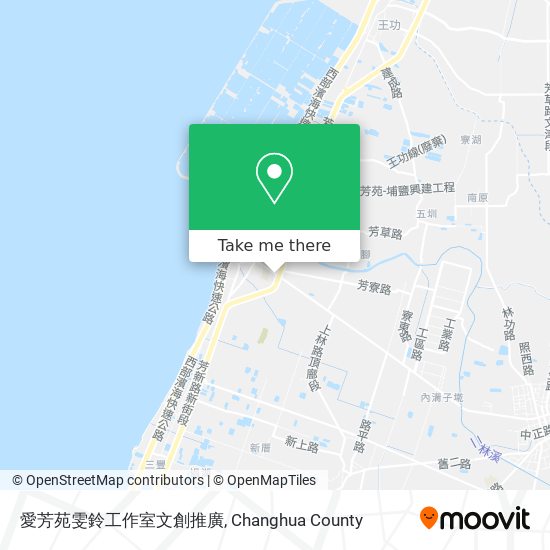 愛芳苑雯鈴工作室文創推廣 map