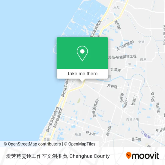 愛芳苑雯鈴工作室文創推廣 map