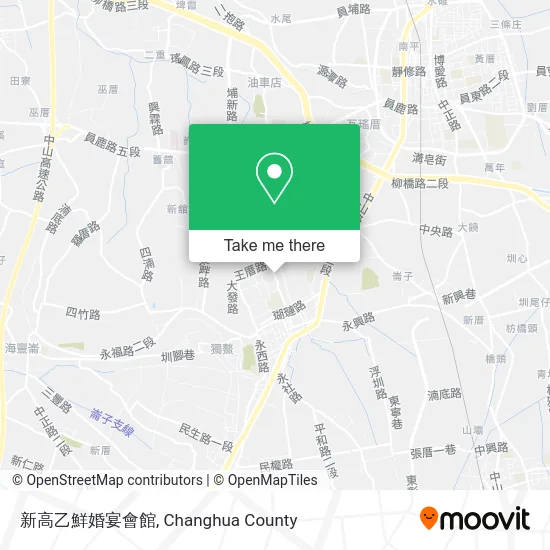 新高乙鮮婚宴會館 map