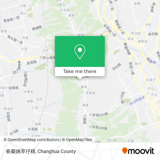 春蘭姨草仔粿 map