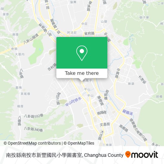 南投縣南投市新豐國民小學圖書室 map