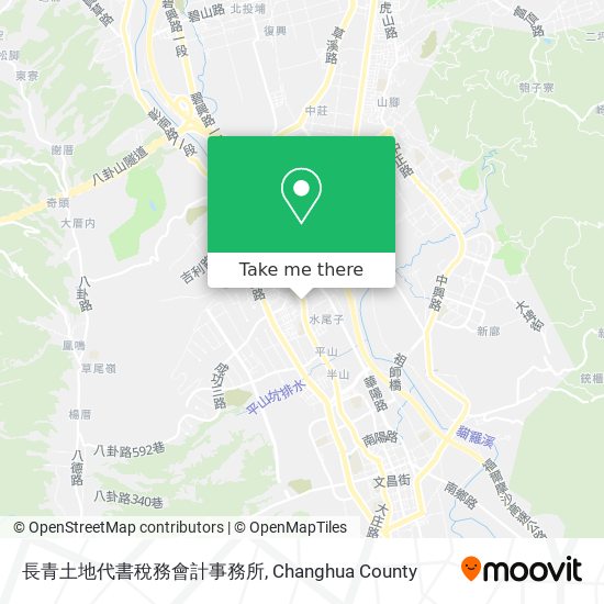 長青土地代書稅務會計事務所地圖