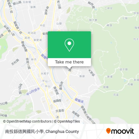 南投縣德興國民小學地圖