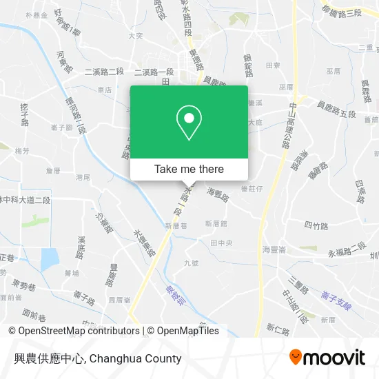 興農供應中心 map