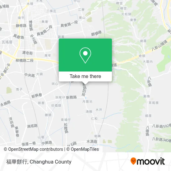 福華餅行地圖