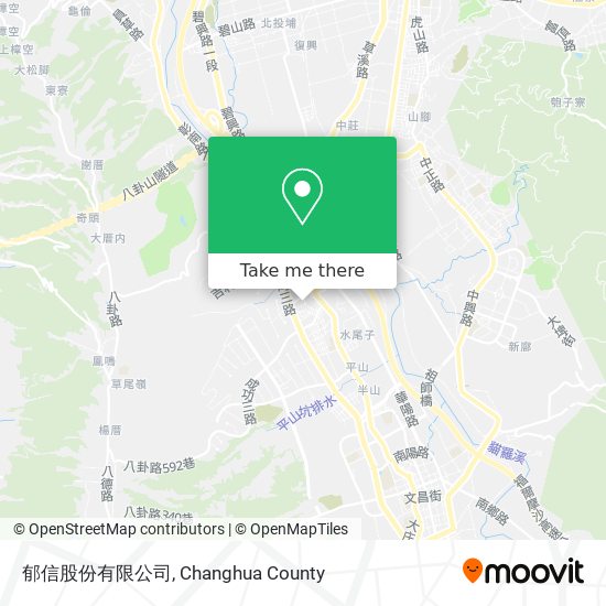郁信股份有限公司地圖