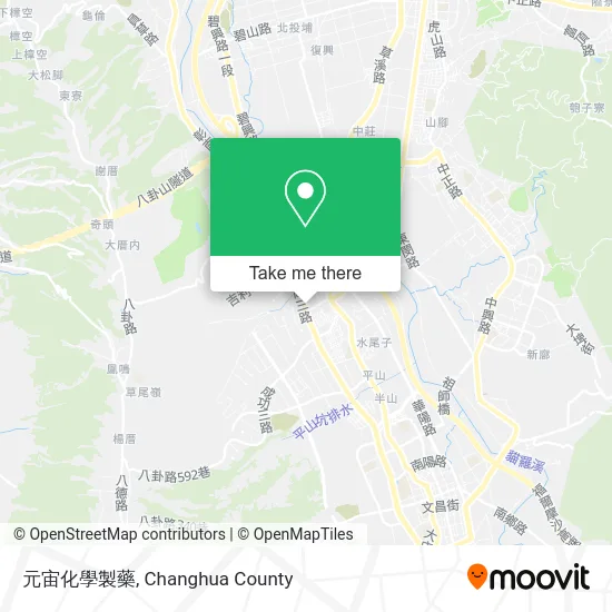 元宙化學製藥 map