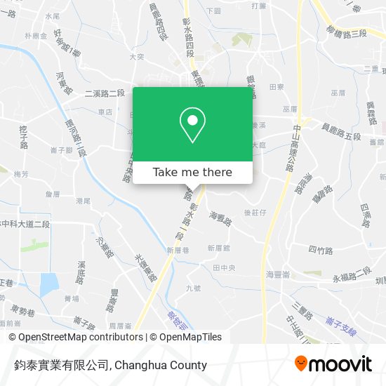 鈞泰實業有限公司 map
