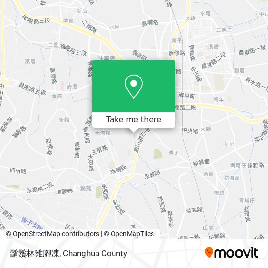 鬍鬚林雞腳凍 map