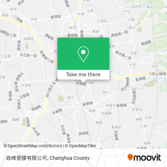 政峰塑膠有限公司 map