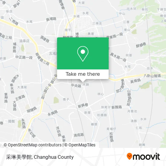 采琳美學館地圖