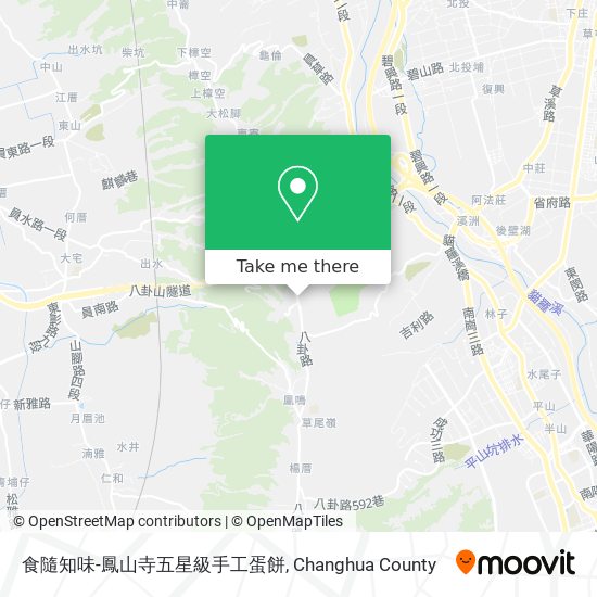 食隨知味-鳳山寺五星級手工蛋餅地圖