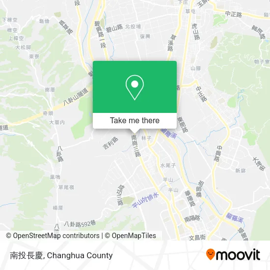 南投長慶地圖