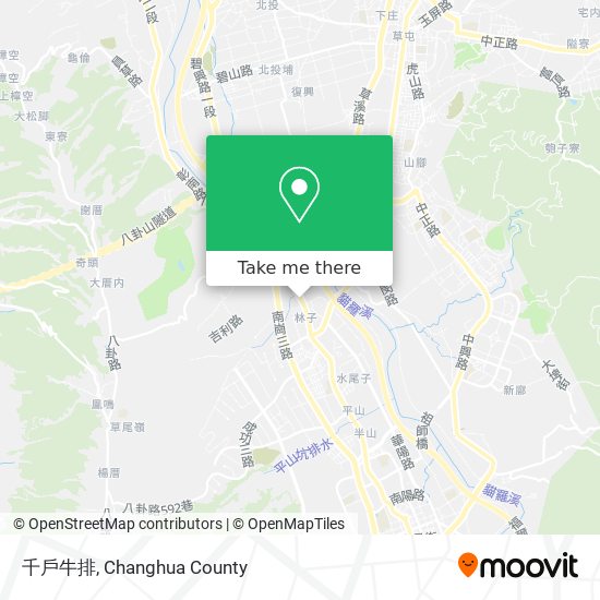 千戶牛排 map
