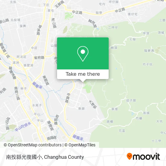 南投縣光復國小地圖