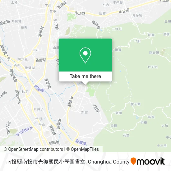 南投縣南投市光復國民小學圖書室 map