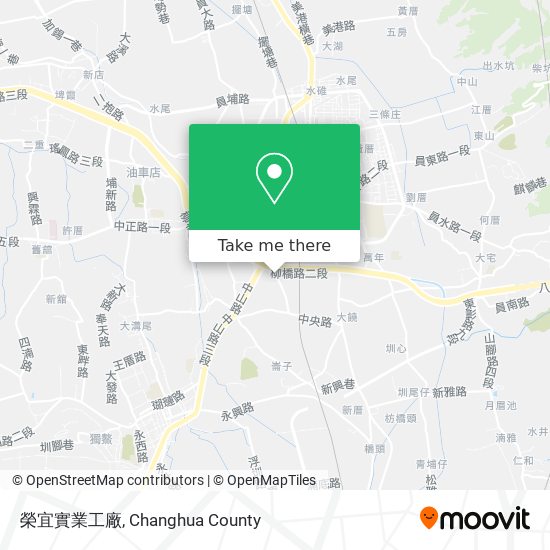 榮宜實業工廠 map