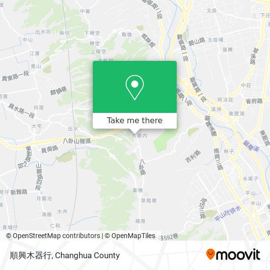 順興木器行 map