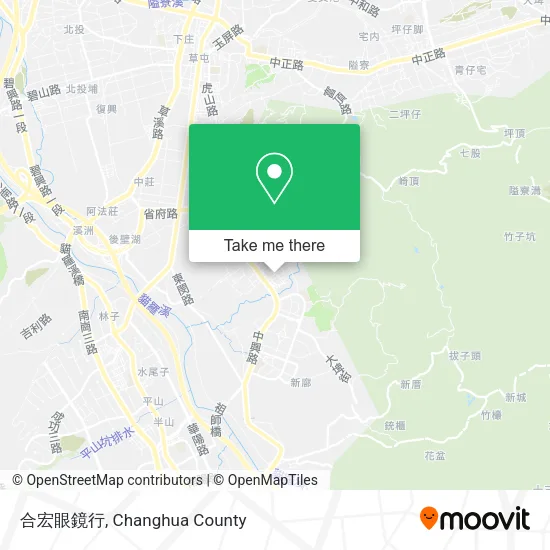 合宏眼鏡行地圖