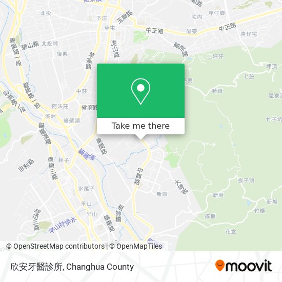 欣安牙醫診所 map
