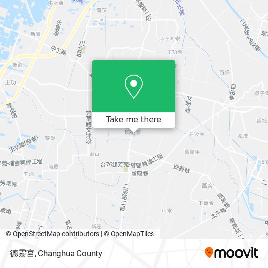 德靈宮 map