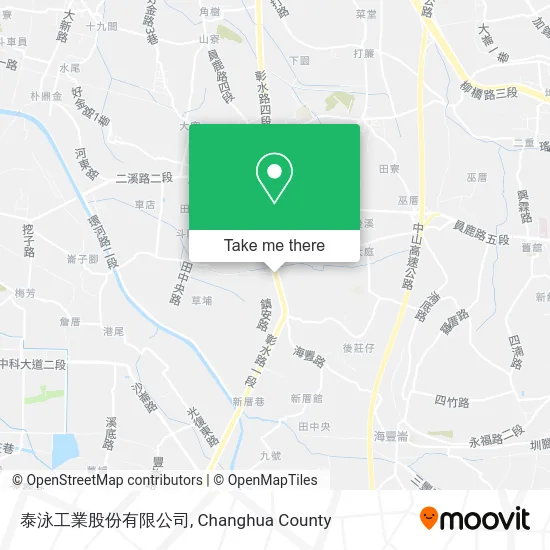 泰泳工業股份有限公司 map