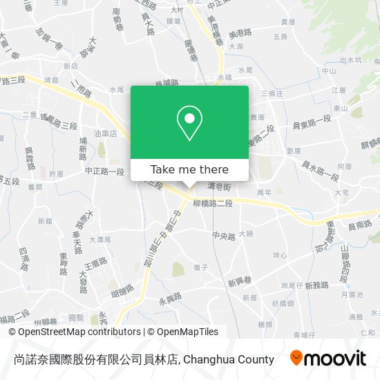 尚諾奈國際股份有限公司員林店 map