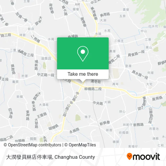 大潤發員林店停車場地圖
