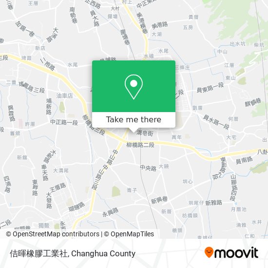 佶暉橡膠工業社地圖