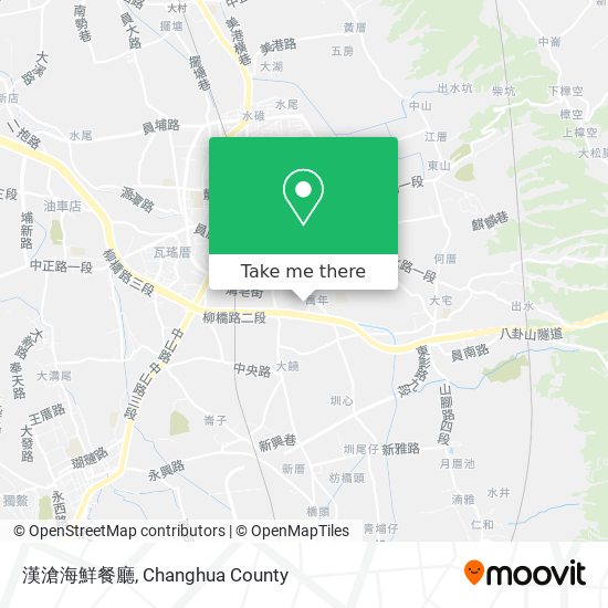 漢滄海鮮餐廳 map