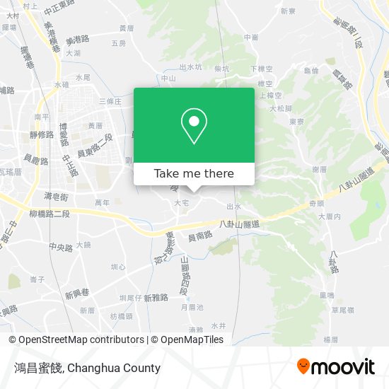 鴻昌蜜餞地圖