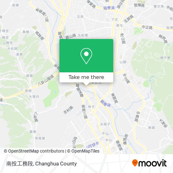 南投工務段 map