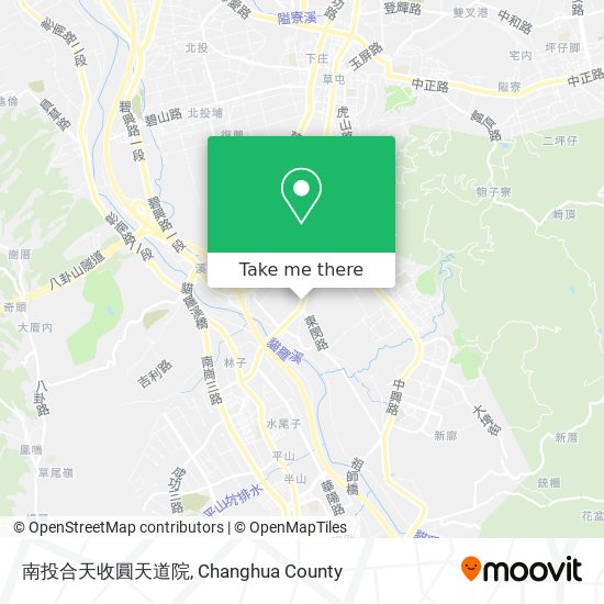 南投合天收圓天道院地圖